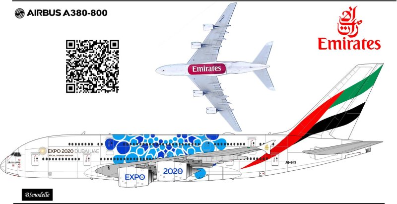 Декали Revell a380