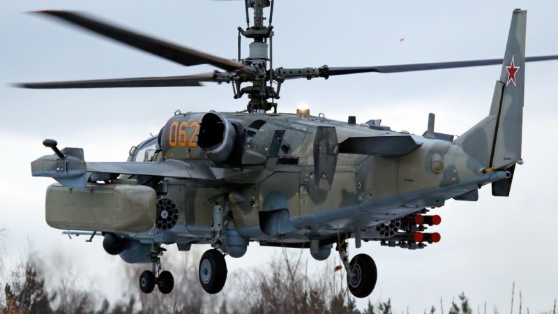 Вертолёт к 52 черная акула
