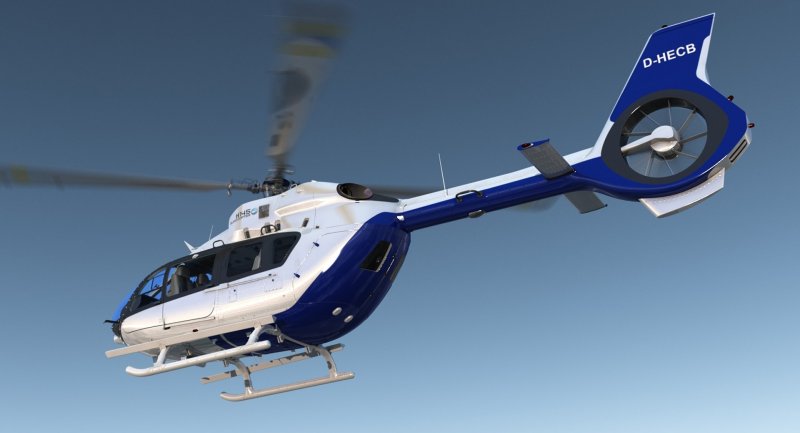 Eurocopter ec145 модель