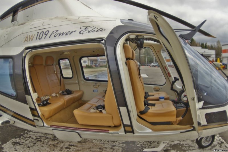Agusta aw109 салон