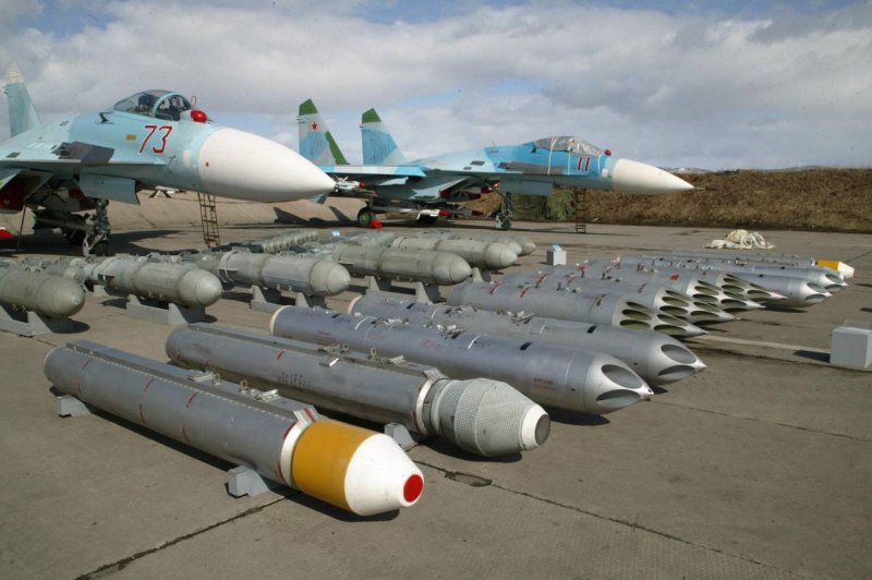 Су-27 с ракетами
