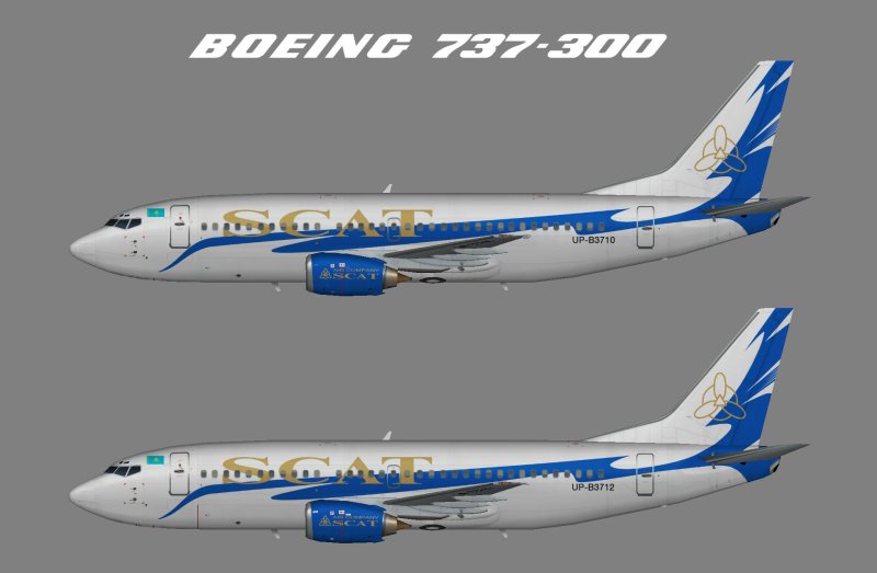 Боинг 737 300 Скат