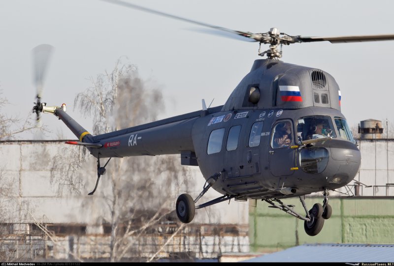 Модернизированный вертолёт ми-2а