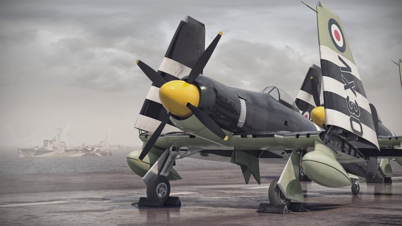 Royal Navy Hawker Sea Fury