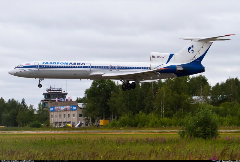 Ту 154 в Ухте