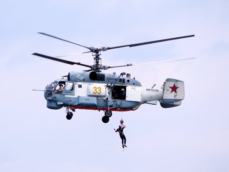 Поисково-спасательный вертолет ка-27пс