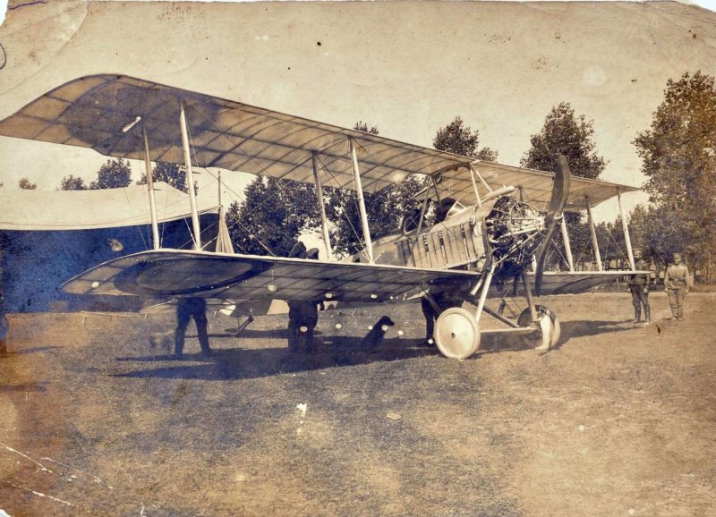 Самолет ВВС Российской империи. Первая мировая война 1914 год