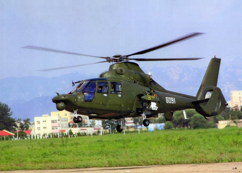 Китайский вертолет z-9