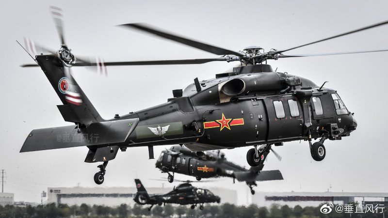Китайский вертолет z20f