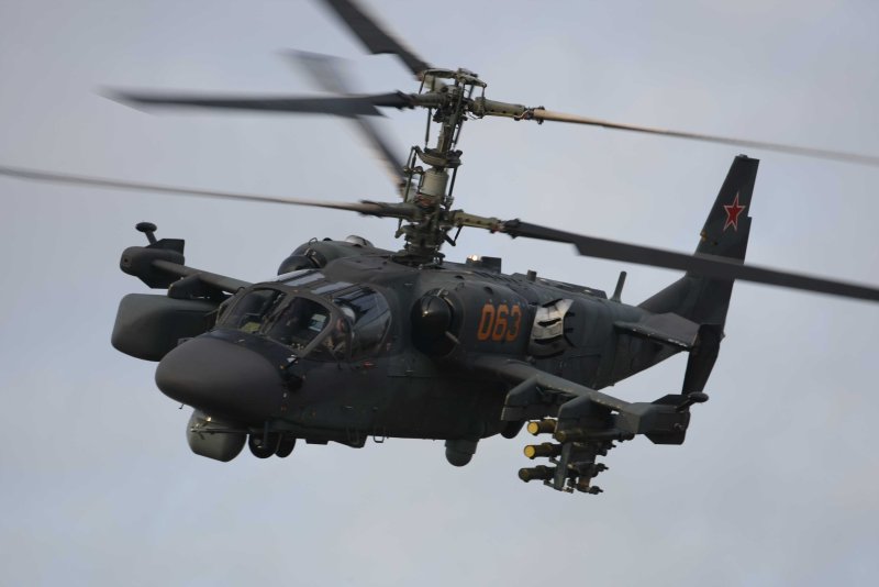 Ка-52 Аллигатор чёрный