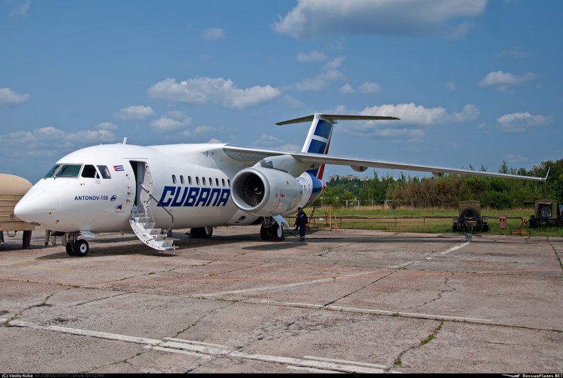 АН-158 Cubana.