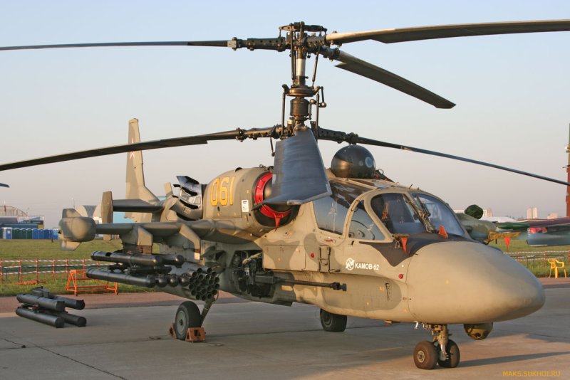 Вертолет ка-52 "Аллигатор"