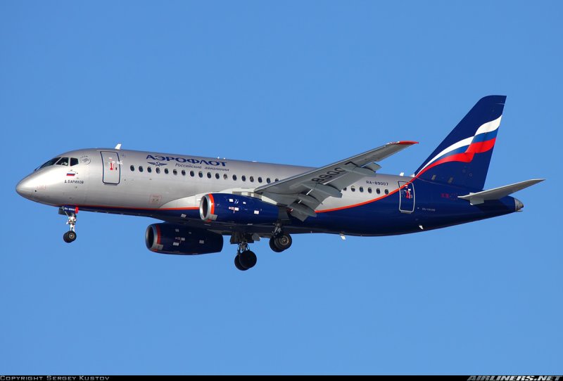 RRJ 95 авиакомпания Россия