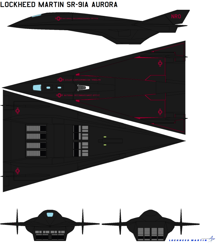 SR 91 Aurora aircraft