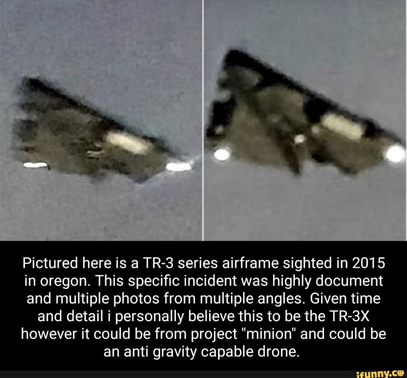 Tr-3b Astra секретный самолет США проекта Аврора