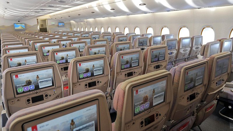Самолёт Аэробус а380 Эмирейтс