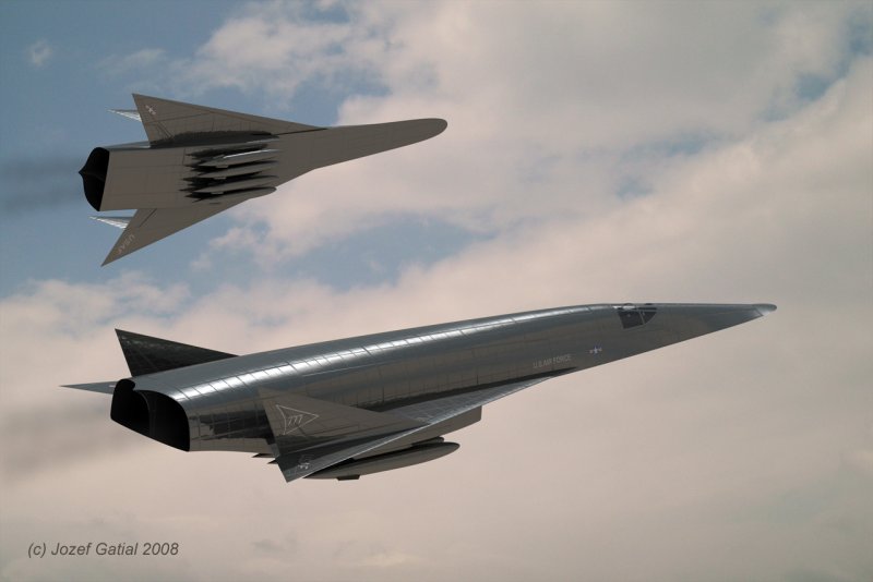 SR-91 Аврора гиперзвуковой самолет