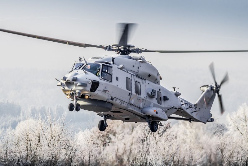 Европейский военный вертолет nh90