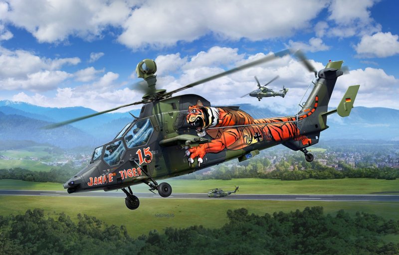 Eurocopter Tiger "15 Jahre Tiger" Revell 03839 купить