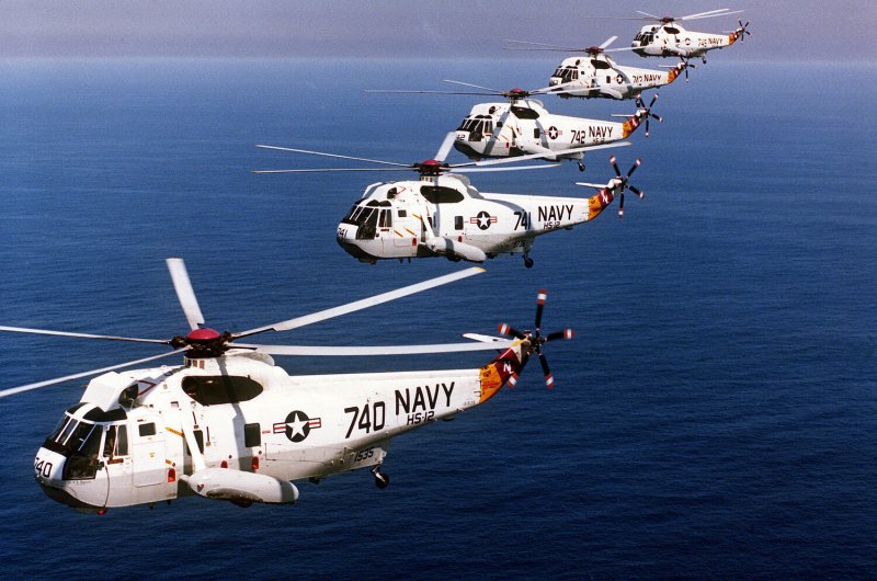 Sh-3a Sea King вертолет
