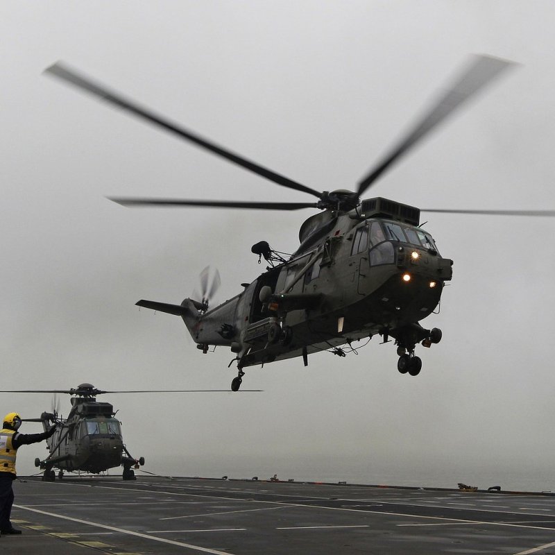 Sea King вертолет