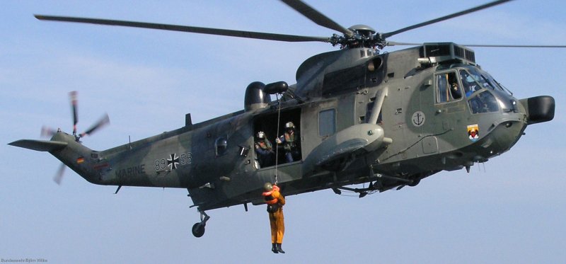 Sea King вертолет