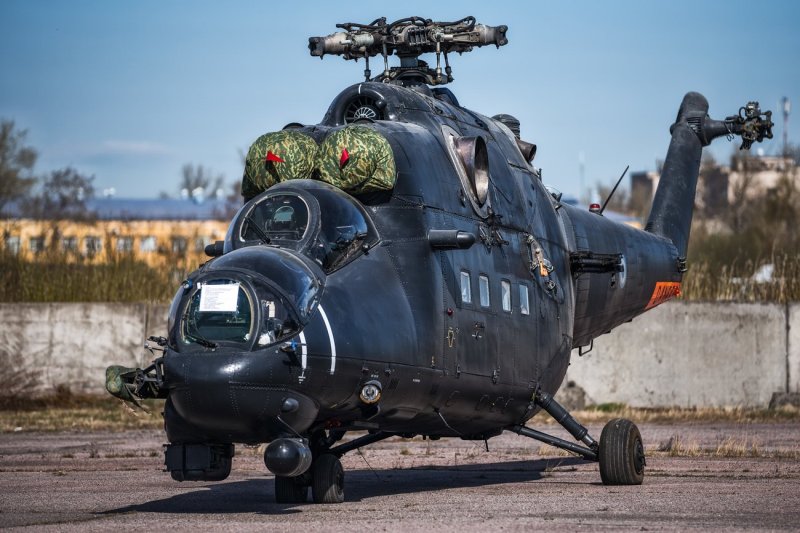 Ми-24 super hind кабина
