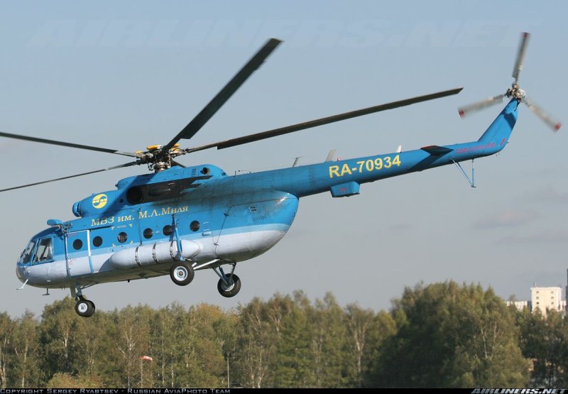 Ми-8 вертолёт Гражданский