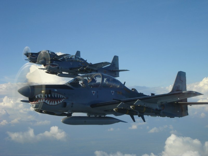 Штурмовики EMB 314 super Tucano