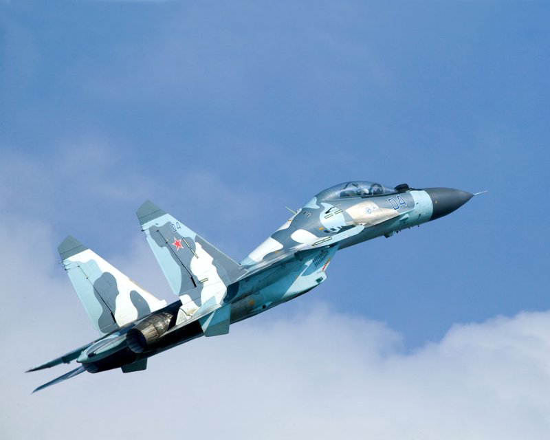 Самолет Су 30 МК