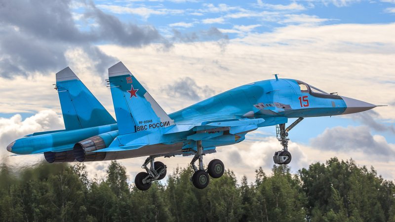 Су34 самолет