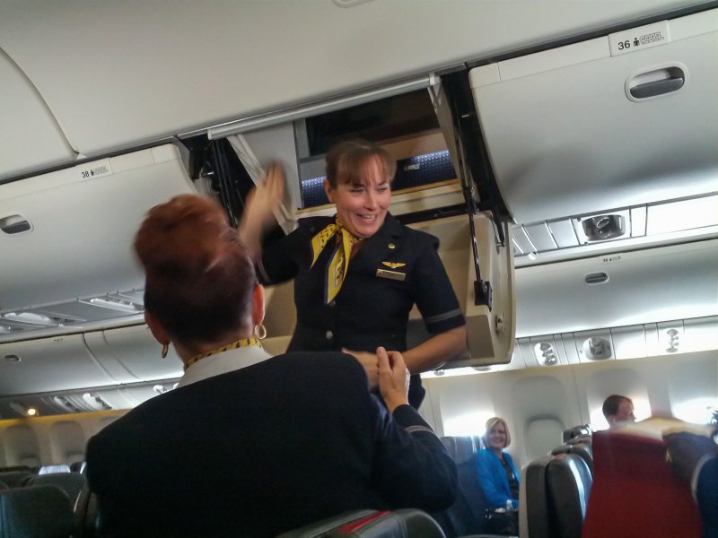 Boeing 777 Crew rest