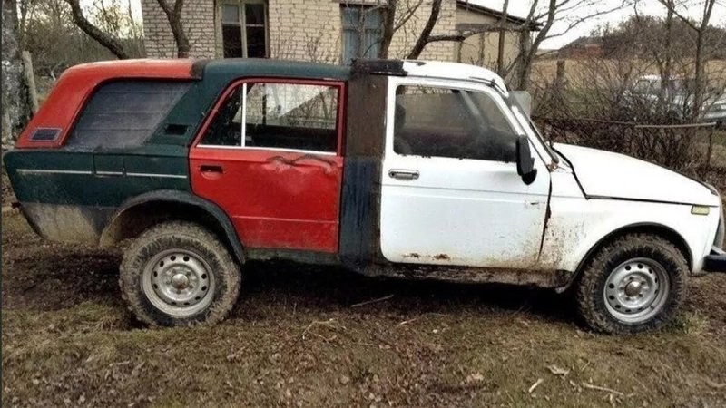 Нива прикол