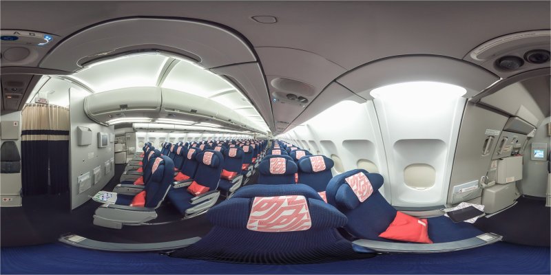 787 Air France внутри