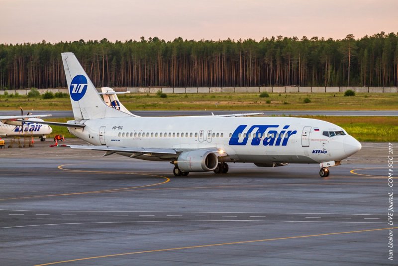 Боинг 737-800 ЮТЭЙР Сургут