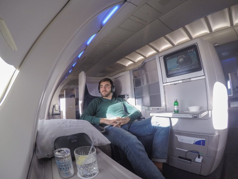 Боинг 747 места отдыха экипажа