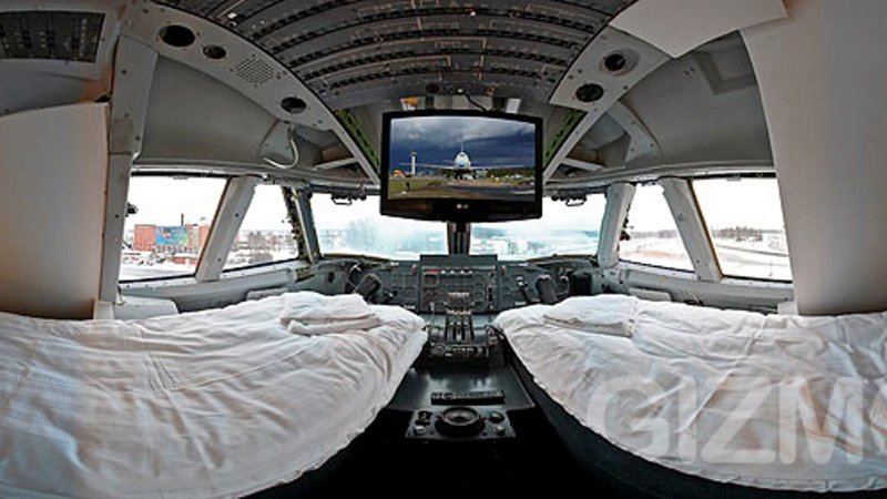 Спальные места Боинг 747
