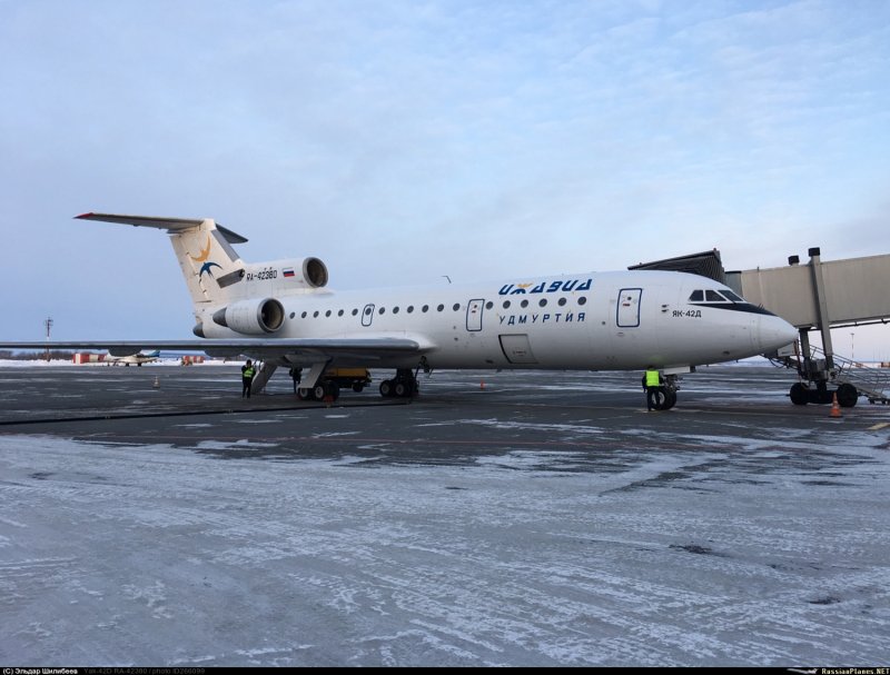 Самолёт як 42 д Ижавиа