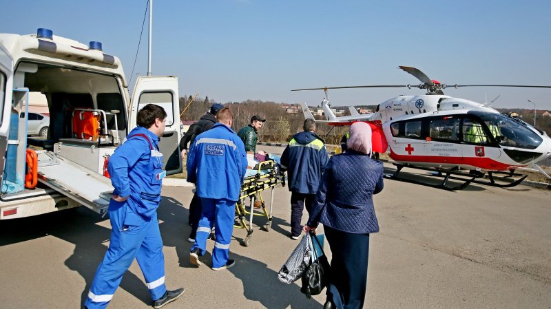 Эвакуация вертолетом