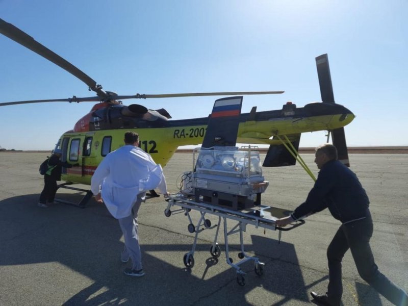Медицинский вертолет Ставрополь