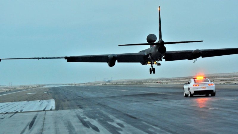 Lockheed u-2 посадка