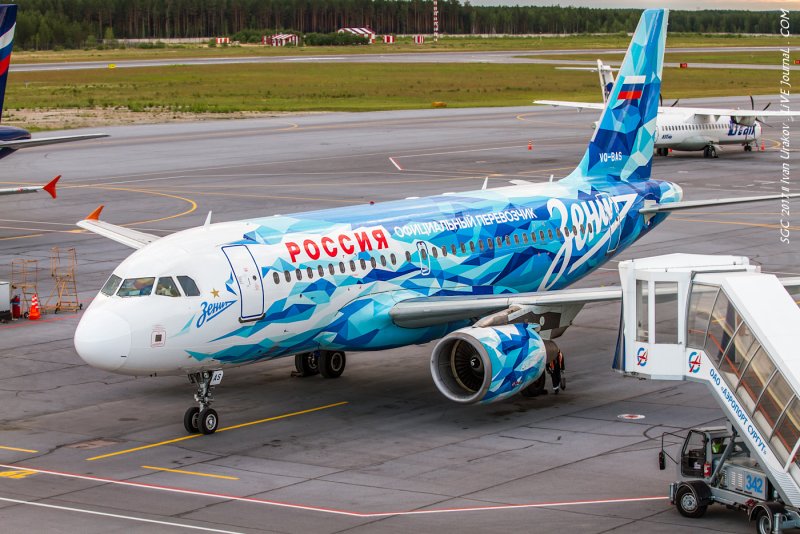 А319 Россия Зенит