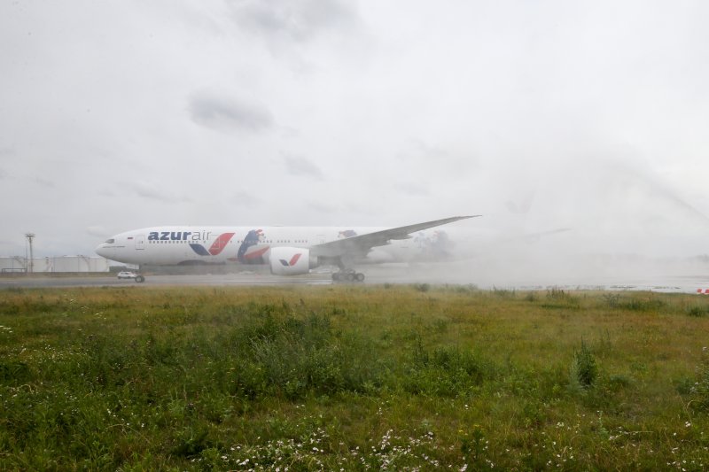Посадка в аэропорт Барнаул