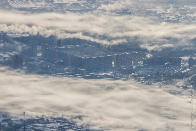 Фото Югры с самолета