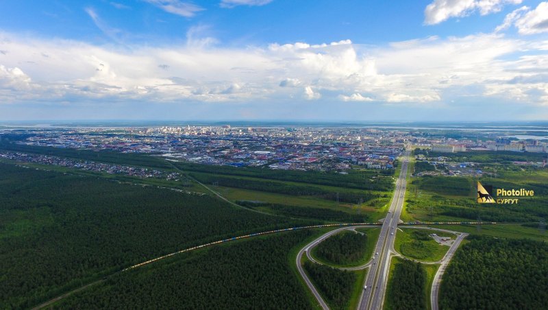 Сургут панорама