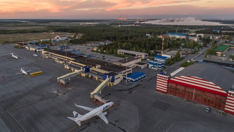 Город Сургут аэропорт