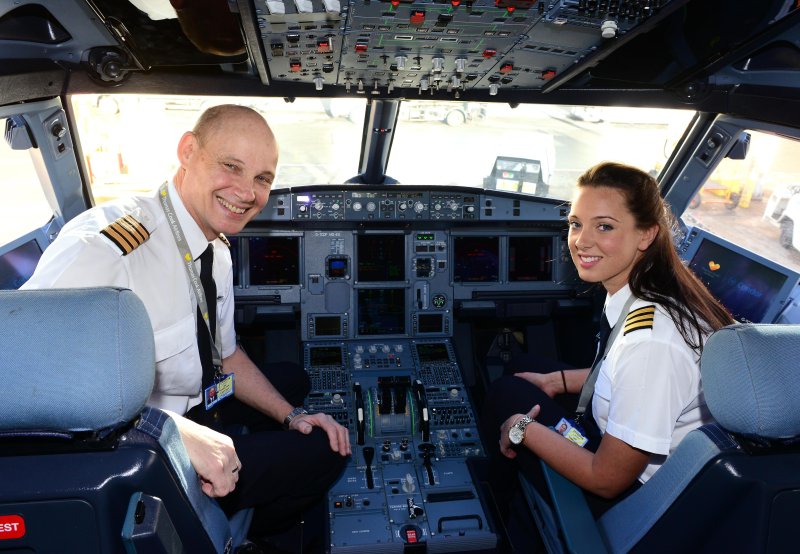 Мария Уваровская пилот Аэробус а320