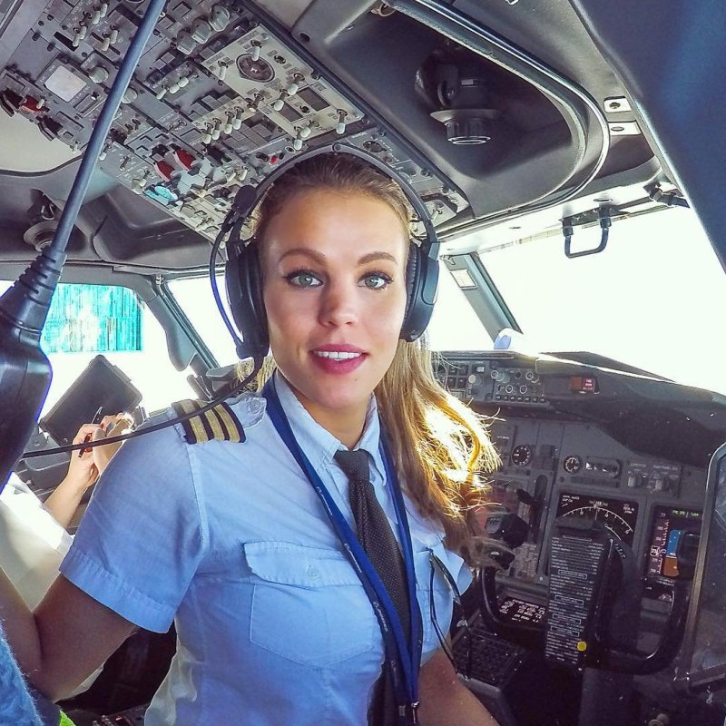 Шведка Малин Рюдквист — пилот Boeing 737