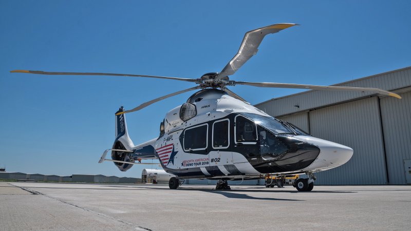 Airbus Helicopters h160 салон