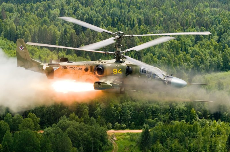 Вертолет ка-52 "Аллигатор"